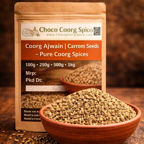 Coorg Ajwain (Carrom Seeds) – Fresh, Natural And Authentic Coorg Spice
